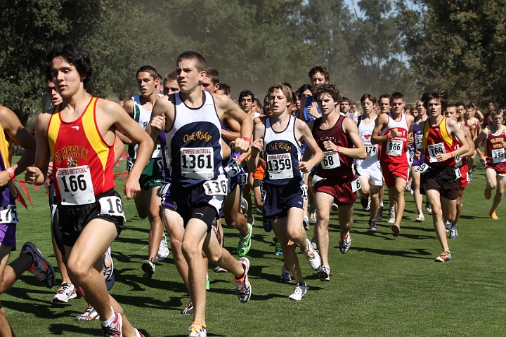 2010 SInv D1-015.JPG - 2010 Stanford Cross Country Invitational, September 25, Stanford Golf Course, Stanford, California.